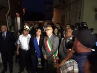 La fiaccolata a Formia  dopo l'omicidio dell'avvocato di Mario Picolino 